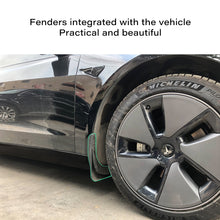 Load image into Gallery viewer, ABS Mud Flaps For Tesla Model 3 2021 Accessories Guard Fender Front Rear Wheel Mudguard Carbon Fiber Splash Guards Fender

