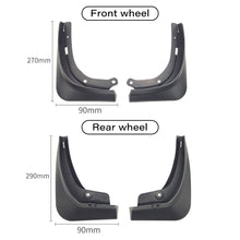 Load image into Gallery viewer, ABS Mud Flaps For Tesla Model 3 2021 Accessories Guard Fender Front Rear Wheel Mudguard Carbon Fiber Splash Guards Fender
