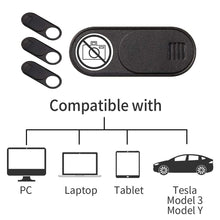 Load image into Gallery viewer, 1Pc Camera Cover For Tesla Model 3 Y 2021 Model3 Protects Camera Privacy Protector Webcam Cover Slide Blocker Car Accessories
