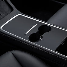 Load image into Gallery viewer, Car Central Control Carbon Fiber Panel Protective Stickers Patch For Tesla Model 3 Model Y Car Accessories Interior Film 2022
