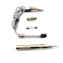 Load image into Gallery viewer, Protable DC 6V-24V Auto Car Truck Motorcycle Circuit Voltage Tester Test Pen with Clip Car Diagnostic Tools Fuses Test
