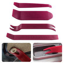 Load image into Gallery viewer, 4Pcs/Set Auto Door Clip Panel Trim Removal Tools Navigation Blades Disassembly Car Interior Seesaw Conversion Repairing Tool
