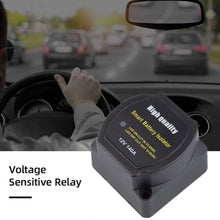 Load image into Gallery viewer, 12V 140A Voltage Sensitive Relay Battery Isolator Automatic Charging Relay Car Battery Relay VSR for Smart Charge 2 Battery Bank
