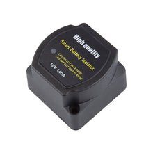 Load image into Gallery viewer, 12V 140A Voltage Sensitive Relay Battery Isolator Automatic Charging Relay Car Battery Relay VSR for Smart Charge 2 Battery Bank
