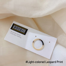 Load image into Gallery viewer, Fashion Colourful Resin Acrylic Rings for Women Geometric Round Rings Girl Transparent Round Ring Versatile Jewelry Gifts
