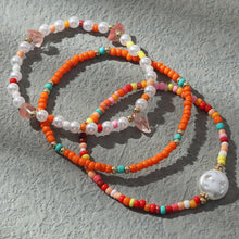 Load image into Gallery viewer, 3pcs/set Fashion Mixed Color Beaded Bracelet Irregular Imitation Crystal Rice Beads Gravel Bracelet Women Jewelry Gifts

