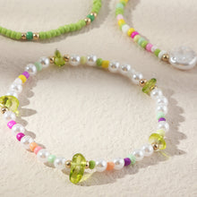 Load image into Gallery viewer, 3pcs/set Fashion Mixed Color Beaded Bracelet Irregular Imitation Crystal Rice Beads Gravel Bracelet Women Jewelry Gifts
