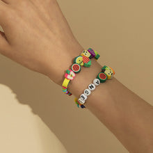 Load image into Gallery viewer, Fashion Summer Bohemia Colorful Rice Beads Bracelet Set Contrast Beaded Braided Bracelet Set Women Jewelry Accessories
