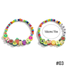Load image into Gallery viewer, Fashion Summer Bohemia Colorful Rice Beads Bracelet Set Contrast Beaded Braided Bracelet Set Women Jewelry Accessories
