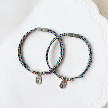Load image into Gallery viewer, 2Pcs/pair Fashion Stainless Steel Couple Bracelets Magnetism Bell Star Creative Chain Bracelets Jewelry Gift for Women Men

