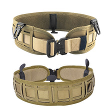 Load image into Gallery viewer, Multifunction Military Tactical Belt Nylon Airsoft Molle Belt Army Training Soft Padded Combat Hunting Battle Waist Belt
