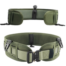 Load image into Gallery viewer, Multifunction Military Tactical Belt Nylon Airsoft Molle Belt Army Training Soft Padded Combat Hunting Battle Waist Belt
