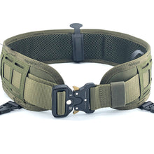 Load image into Gallery viewer, Multifunction Military Tactical Belt Nylon Airsoft Molle Belt Army Training Soft Padded Combat Hunting Battle Waist Belt
