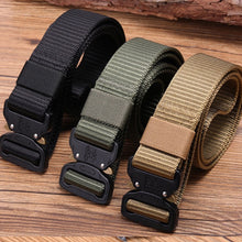 Load image into Gallery viewer, Multifunction Military Tactical Belt Nylon Airsoft Molle Belt Army Training Soft Padded Combat Hunting Battle Waist Belt
