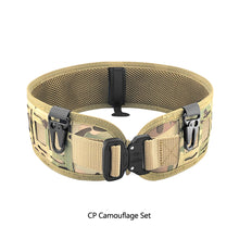 Load image into Gallery viewer, Multifunction Military Tactical Belt Nylon Airsoft Molle Belt Army Training Soft Padded Combat Hunting Battle Waist Belt
