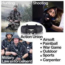 Load image into Gallery viewer, Multifunction MOLLE Tactical Battle Belt Hunting Set Belt Military Inner Waist Belt With Phone Tool Bag For CS Shooting
