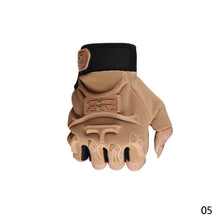 Load image into Gallery viewer, Tactical Gloves Military Army Shooting Paintball Airsoft Bicycle Motorcross Combat Hard Knuckle Fingerless Gloves
