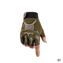 Load image into Gallery viewer, Tactical Gloves Military Army Shooting Paintball Airsoft Bicycle Motorcross Combat Hard Knuckle Fingerless Gloves
