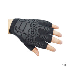 Load image into Gallery viewer, Tactical Gloves Military Army Shooting Paintball Airsoft Bicycle Motorcross Combat Hard Knuckle Fingerless Gloves
