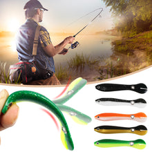 Load image into Gallery viewer, Soft Bionic Fishing Lure Loach Simulation Bait Simulation Artificial Swim Wobbler Fishing Lure Silicone Soft Bait
