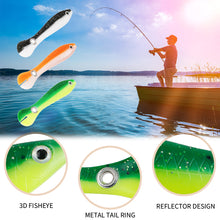 Load image into Gallery viewer, Soft Bionic Fishing Lure Loach Simulation Bait Simulation Artificial Swim Wobbler Fishing Lure Silicone Soft Bait
