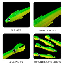 Load image into Gallery viewer, Soft Bionic Fishing Lure Loach Simulation Bait Simulation Artificial Swim Wobbler Fishing Lure Silicone Soft Bait
