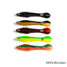 Load image into Gallery viewer, Soft Bionic Fishing Lure Loach Simulation Bait Simulation Artificial Swim Wobbler Fishing Lure Silicone Soft Bait
