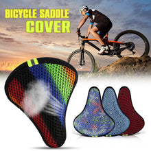 Load image into Gallery viewer, Bicycle Saddle Cover 3D Soft Bike Seat Net Cover Cycling Silicone Seat Cushion Saddle Cover For Bicycle Bike Accessories
