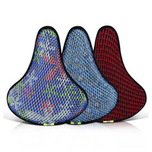 Load image into Gallery viewer, Bicycle Saddle Cover 3D Soft Bike Seat Net Cover Cycling Silicone Seat Cushion Saddle Cover For Bicycle Bike Accessories
