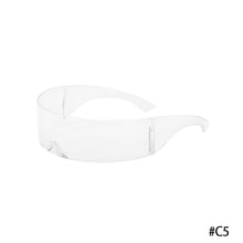 Load image into Gallery viewer, One Piece Glasses Sunglasses Cycling Glasses Headband Glasses Large Mirror Fashion Party Cool Multiple Colour
