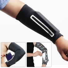 Load image into Gallery viewer, 1PC Unisex Short Arm For Mobile Phone Stretch Arm Bag Running Riding Sunscreen Armband Wrist Bag
