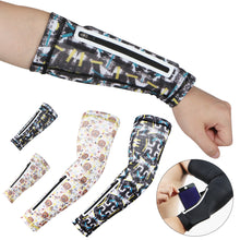Load image into Gallery viewer, 1PC Unisex Short Arm For Mobile Phone Stretch Arm Bag Running Riding Sunscreen Armband Wrist Bag
