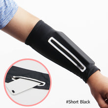 Load image into Gallery viewer, 1PC Unisex Short Arm For Mobile Phone Stretch Arm Bag Running Riding Sunscreen Armband Wrist Bag
