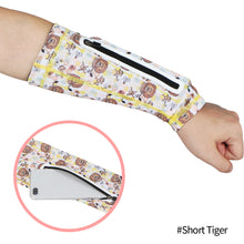 Load image into Gallery viewer, 1PC Unisex Short Arm For Mobile Phone Stretch Arm Bag Running Riding Sunscreen Armband Wrist Bag
