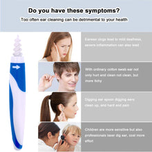 Load image into Gallery viewer, Ear Wax Removal Tool Soft Silicone Spiral Ear Cleaning 16 Replacement Heads Removal Ears Cleaner Plugs Spirals Care Tools
