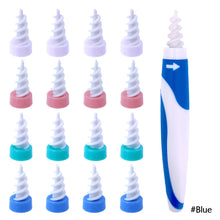 Load image into Gallery viewer, Ear Wax Removal Tool Soft Silicone Spiral Ear Cleaning 16 Replacement Heads Removal Ears Cleaner Plugs Spirals Care Tools

