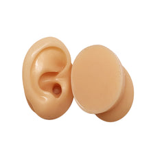 Load image into Gallery viewer, 1 Pcs Silicone Ear Model Professional Practice Piercing Tools Earring Ear Stud Display Tools Can Be Reused Body Jewelry
