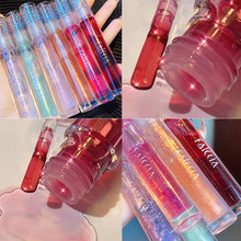 Load image into Gallery viewer, Transparent Water Glass Lip Gloss Moisturizing Mirror Shiny Lip Gloss Colorless Transparent Lip Gloss Makeup Cosmetic
