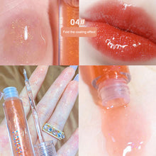 Load image into Gallery viewer, Transparent Water Glass Lip Gloss Moisturizing Mirror Shiny Lip Gloss Colorless Transparent Lip Gloss Makeup Cosmetic
