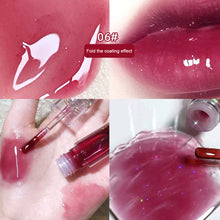 Load image into Gallery viewer, Transparent Water Glass Lip Gloss Moisturizing Mirror Shiny Lip Gloss Colorless Transparent Lip Gloss Makeup Cosmetic
