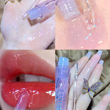 Load image into Gallery viewer, Transparent Water Glass Lip Gloss Moisturizing Mirror Shiny Lip Gloss Colorless Transparent Lip Gloss Makeup Cosmetic
