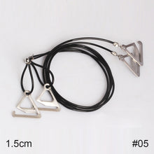 Load image into Gallery viewer, 1 Pair Invisible Transparent Shoulder Straps Metal Buckle Bra Straps Elastic Adjustable Bra Accessories
