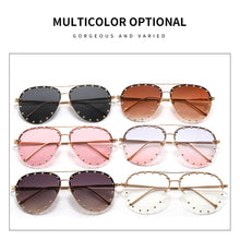 Load image into Gallery viewer, Fashion Trend Sunglasses UV Protection Retro Sunglasses Colorful Outdoor Travel Glasses for Women
