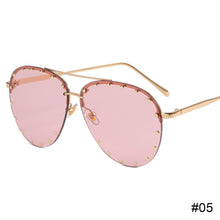 Load image into Gallery viewer, Fashion Trend Sunglasses UV Protection Retro Sunglasses Colorful Outdoor Travel Glasses for Women
