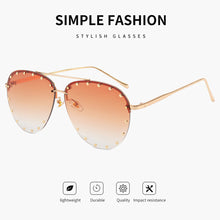 Load image into Gallery viewer, Fashion Trend Sunglasses UV Protection Retro Sunglasses Colorful Outdoor Travel Glasses for Women
