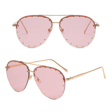 Load image into Gallery viewer, Fashion Trend Sunglasses UV Protection Retro Sunglasses Colorful Outdoor Travel Glasses for Women
