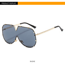 Load image into Gallery viewer, Large Frame Sunglasses Personality Trend Sunglasses UV Protection Retro Sunglasses Outdoor Glasses for Men Women
