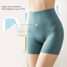 Load image into Gallery viewer, Women Leggings Traceless Thin High Waist Hip Raise Abdominal Safety Pants Anti-Going Out Ice Silk Leggings
