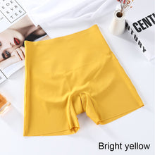 Load image into Gallery viewer, Women Leggings Traceless Thin High Waist Hip Raise Abdominal Safety Pants Anti-Going Out Ice Silk Leggings
