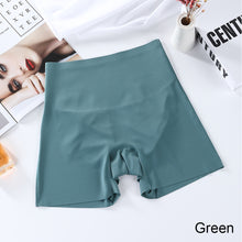 Load image into Gallery viewer, Women Leggings Traceless Thin High Waist Hip Raise Abdominal Safety Pants Anti-Going Out Ice Silk Leggings
